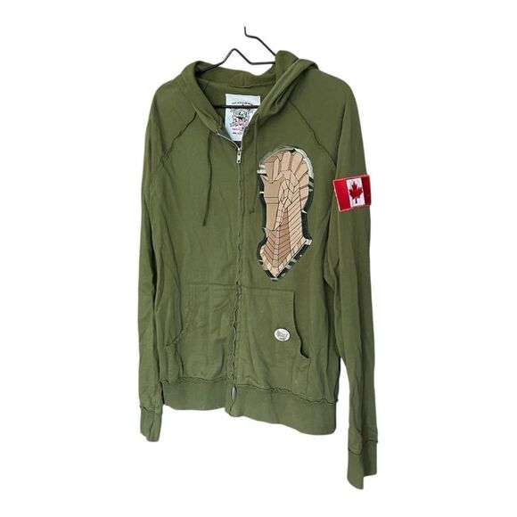 VTG - AUTHENTIC Pearl Jam Hoodie - Canadian Tour CRASH 2005 - Sz: L MINT - Picture 2 of 5